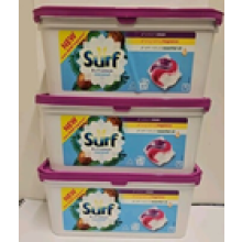 Surf 3 In1 Capsules -3 X 27 Wash Pk = 81 Capsules TROPICAL , COCONUT OR HERBAL