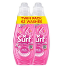 2x Surf Magnifi-Scent Wash Laundry Liquid Floral Fusion 837 ml 31 x 2 Washes