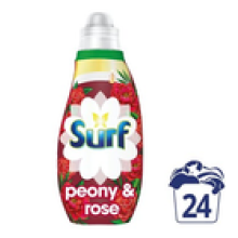Surf PEONY & ROSE Concentrated Liquid Detergent 24 Washes 648ml
