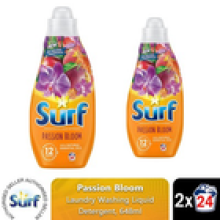 Surf Laundry Washing Liquid Detergent Passion Bloom 1.30 Litre, 48 Washes