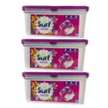 Surf Tropical Lily 3 in 1 capsules 32 Pack X 3, total 96 capsules.