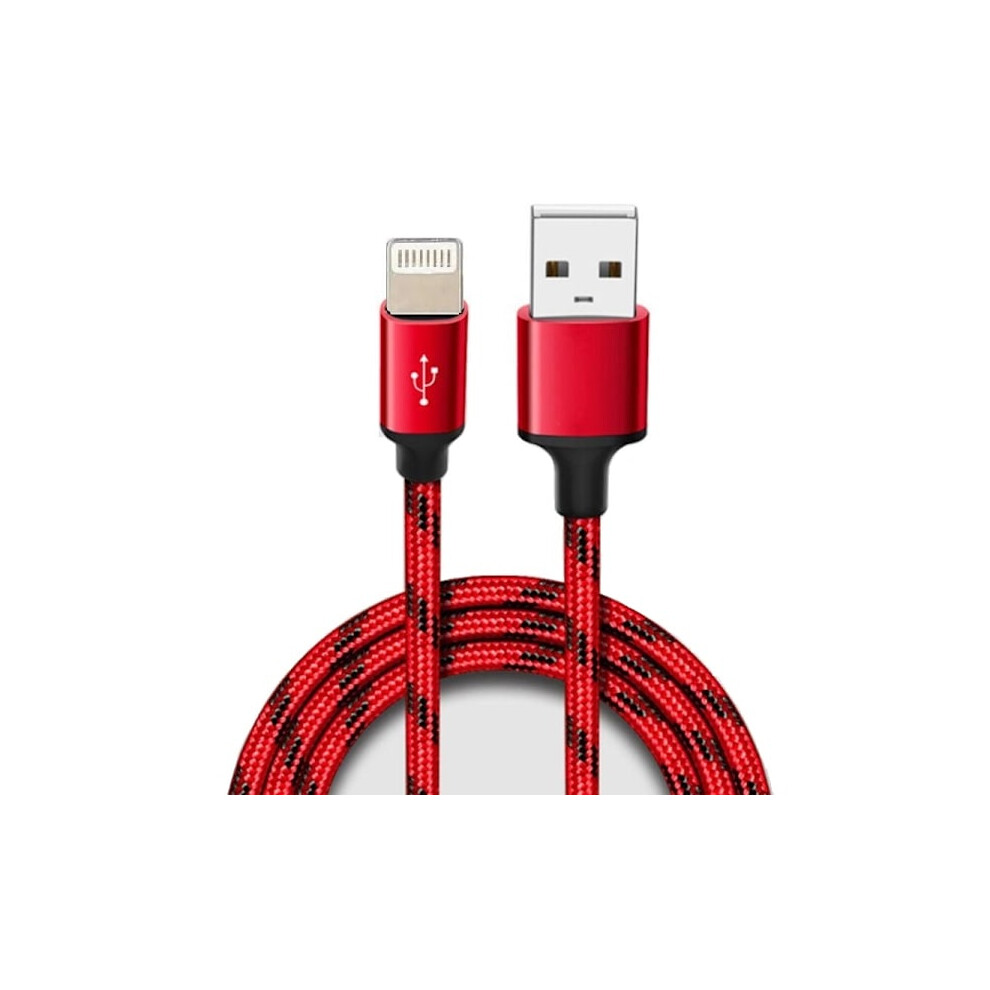 Lightning Charging Cable - 2M Red 9173940186651