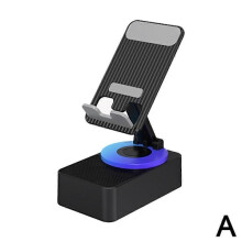 Bluetooth Audio Power Phone Holder Cellphone Stand with Wireless BT Speaker