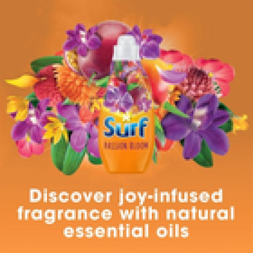 Surf Surf Laundry Washing Liquid Detergent Passion Bloom 2.6 Litre, 96 Washes 2