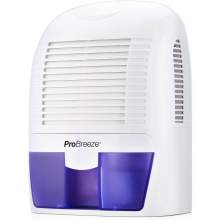Pro Breeze 1500ml Dehumidifier for Damp Mould Moisture Home Kitchen Caravan etc