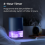 Pro Breeze 1000ml Mini Dehumidifier for Home with Timer for Mould Moisture LED 5
