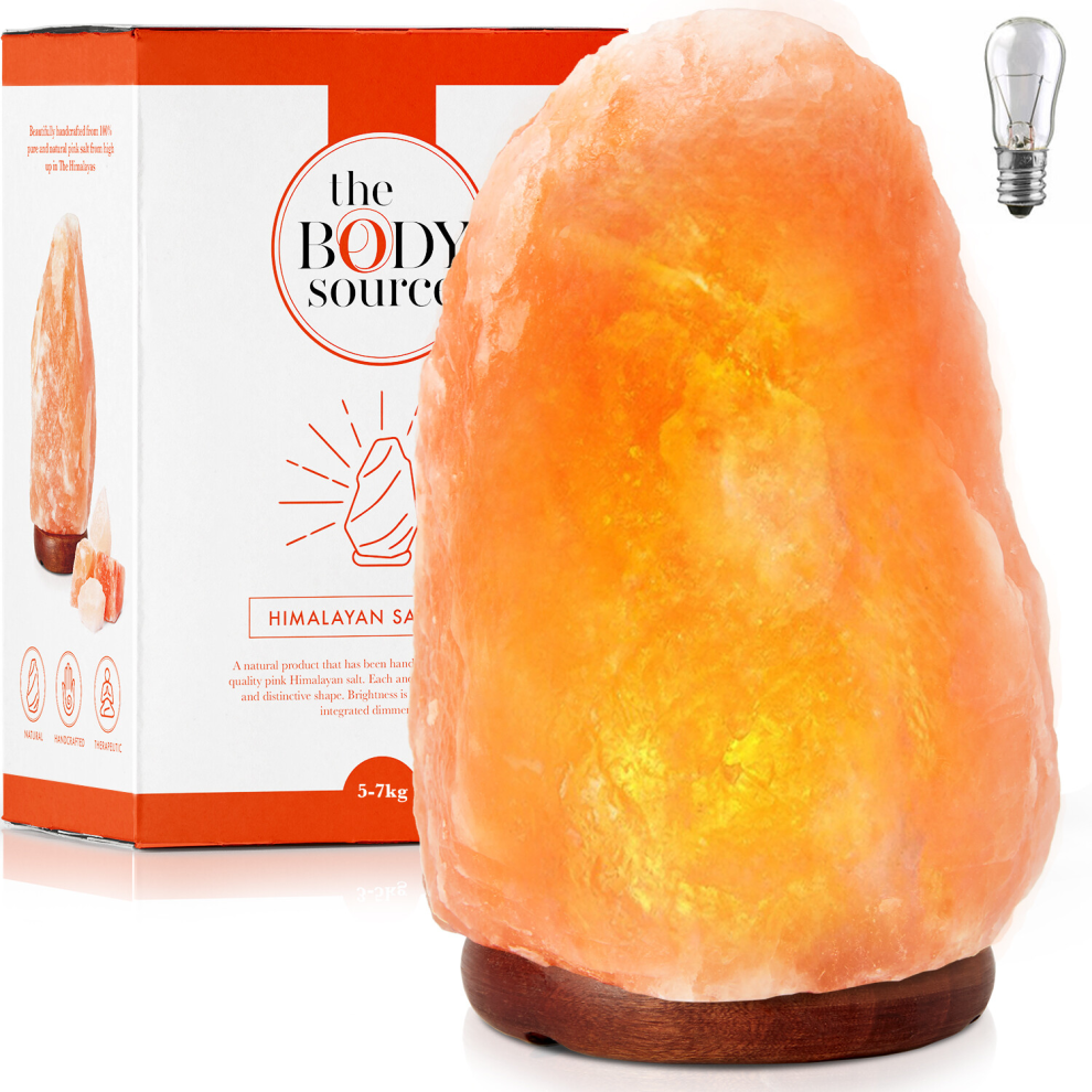 Body Source Salt Lamp 57Kg Authentic Himalayan With Dimmer Switch Base The