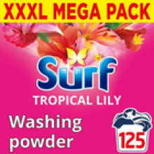 Surf Tropical Lily Laundry Powder 6.25 kg 125 Wash