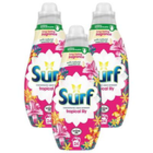 Surf Surf Tropical Lily Laundry Liquid 24 Washes 648ml x 3 1