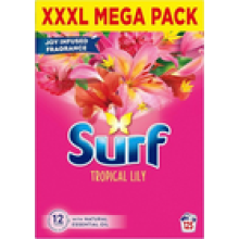 Surf Tropical Lily Washing Powder joy-infused fragrance 125 washes 6.25 kg