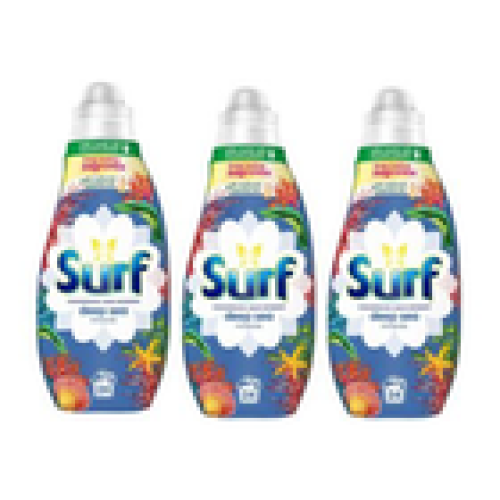 Surf Surf Liquid Deep Sea Laundry Detergent 24 Washes x 3