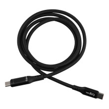 Cabo USB Tipo C para USB C, Carregador Rápido PD3.1 de 240W, Cabo de Dados com Display Digital USB 2.0 de 480Mbps Tipo C