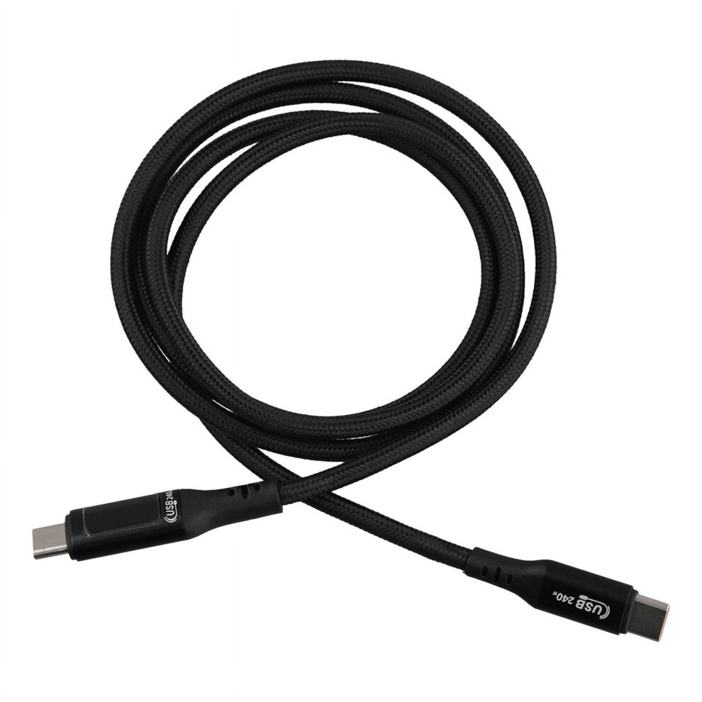 Usb Type C To Usb C Cable 240W Pd 3.1 Fast Charging Charger Usb2.0 480Mbps Type-C Digital Display Data Cable 9173940187771