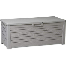 Garden Furniture Storage Box Toomax Florida Multifunctional Box 550L Warm Grey