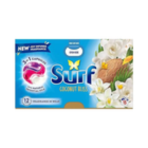 Surf Surf Coconut Bliss Laundry Detergent Capsules 15 Washes