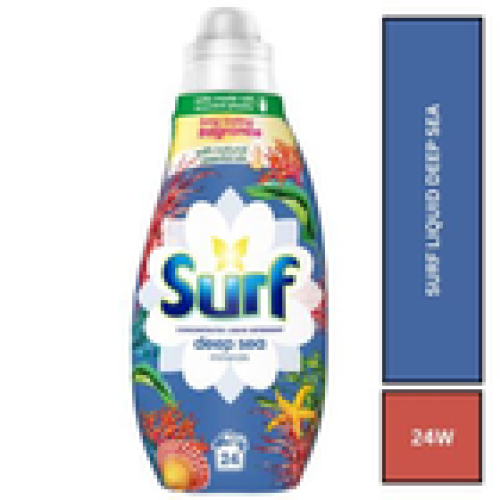 Surf Surf Liquid Deep Sea Laundry Detergent 24 Washes x 6 2