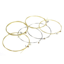 yilyih Acoustic Guitar Strings 6-String Set, Premium Bronze, Compatible with Western & Wooden Guitars – for Beginners & Performers