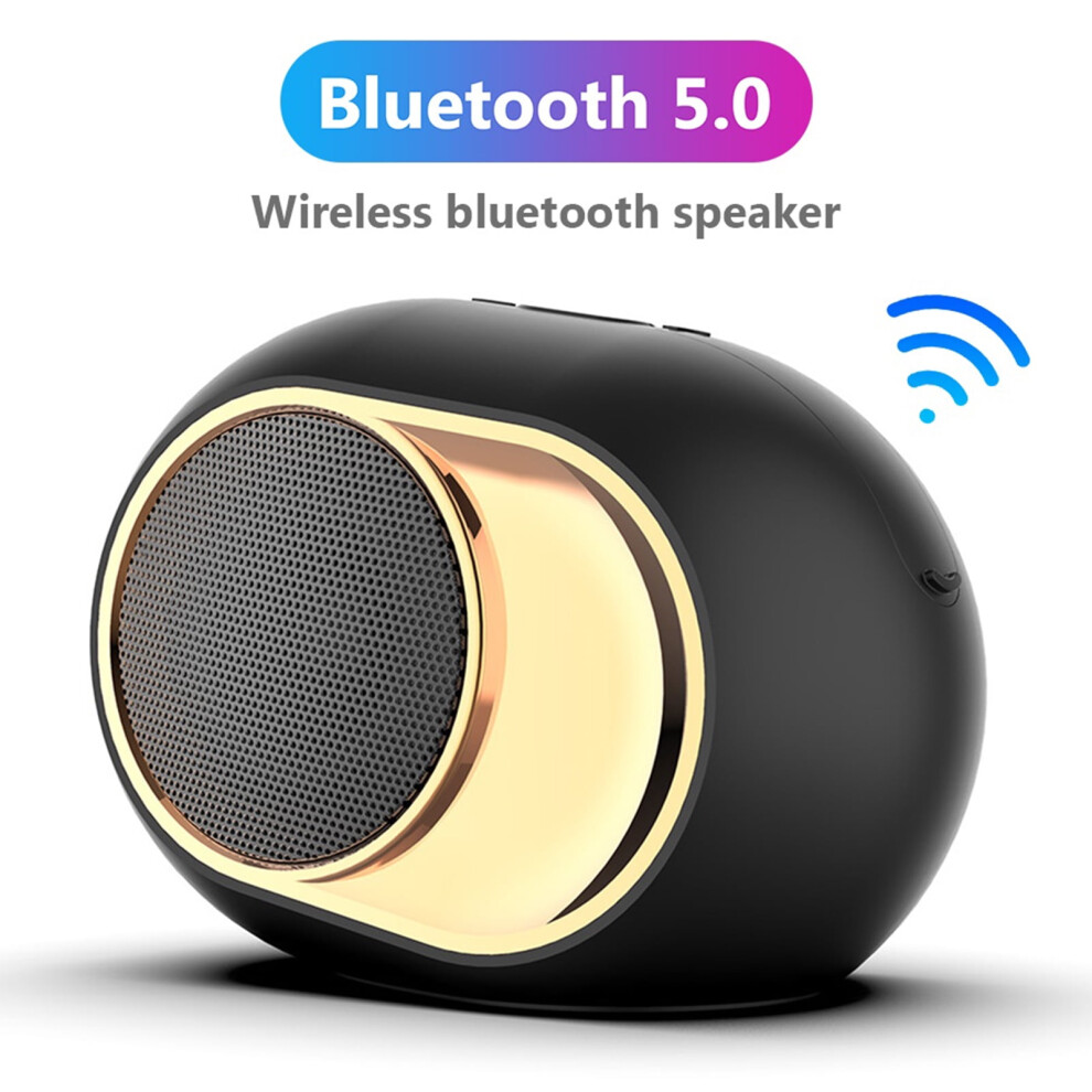 Susuchens Outdoor Portable Stereo Loudspeaker Bass Tf Aux Wireless Tooth-Compatible 5.0 Speaker Blue 9173940188327