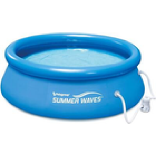 Inflatable Swimming Pool Summer Waves Ring Pool Quick Set Up Blue 1