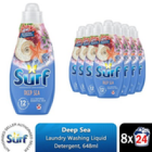 Surf Laundry Washing Liquid Detergent Deep Sea 5.18 Litre, 192 Washes