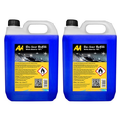 AA Deicer 2 x 5 L Refill Fast Acting Deicer Car Windows Locks MultiPack 1