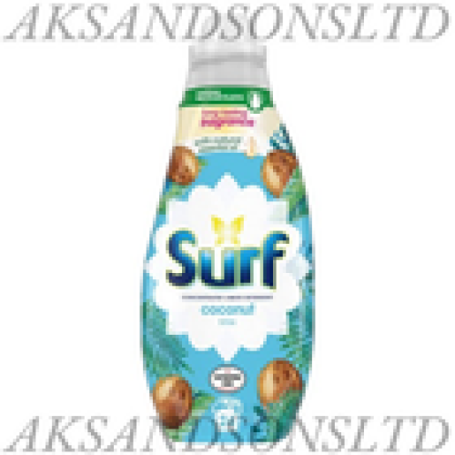 Surf Surf Coconut Bliss Concentrated Liquid Detergent, 24 Washes, 648ml 1