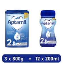 Aptamil 2 Follow On Baby Milk Monthly Milks Feeding Baby Bundle Formula