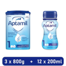 Aptamil 1 Infant Milk Monthly Milks Feeding Baby Bundle Formula