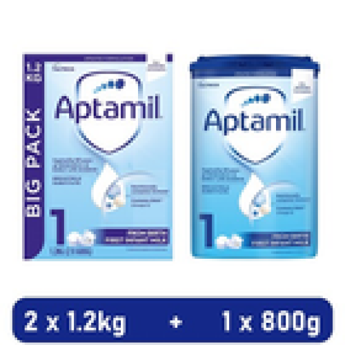 Aptamil Aptamil 1 Infant Refill Baby Milk Bundle Formula