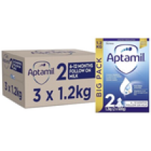 3 x 12kg Aptamil 2 Follow On Baby Milk Suitable For 612 Months Formula