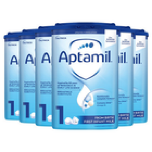 Aptamil 6 x 800g Aptamil 1 First Infant Milk Suitable From Birth Formula 1