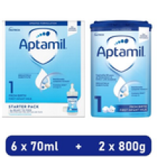 Aptamil 1 First Newborn Starter Baby Milk Formula Bundle