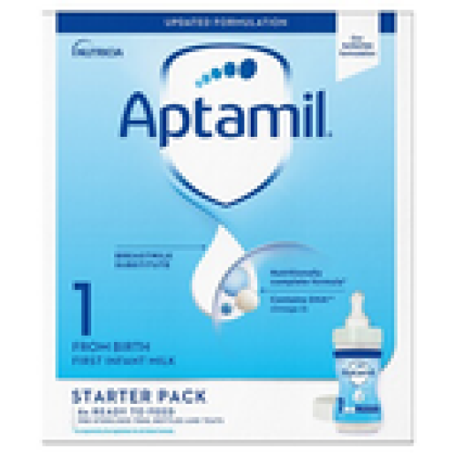 Aptamil Aptamil 1 First Newborn Starter Baby Milk Formula Bundle 2