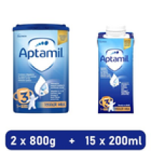Aptamil 3 Growing Up Milk Monthly Milks Feeding Baby Bundle Formula