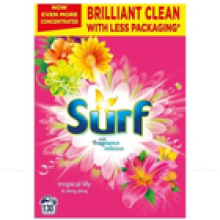 130 Washes Surf ConcentratedTropical Lily & Ylang-Ylang Laundry Powder 6.5kg