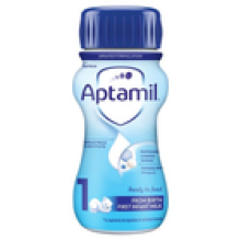 24 x 200ml Aptamil Breastmilk Substitute 1 First Infant Milk From Birth