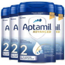 4 x 800g Aptamil Advanced 2 Follow On Baby Milk Powder From 612 Months Formula