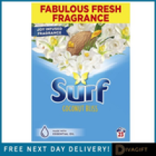 SURF LAUNDRY WASHING POWDER COCONUT BLISS 23 WASHES 1.15KG CONCENTRATED NEW