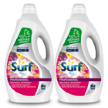 Surf Professional Tropical Lily Laundry Liquid 100 Wash Powerful Stain Remover