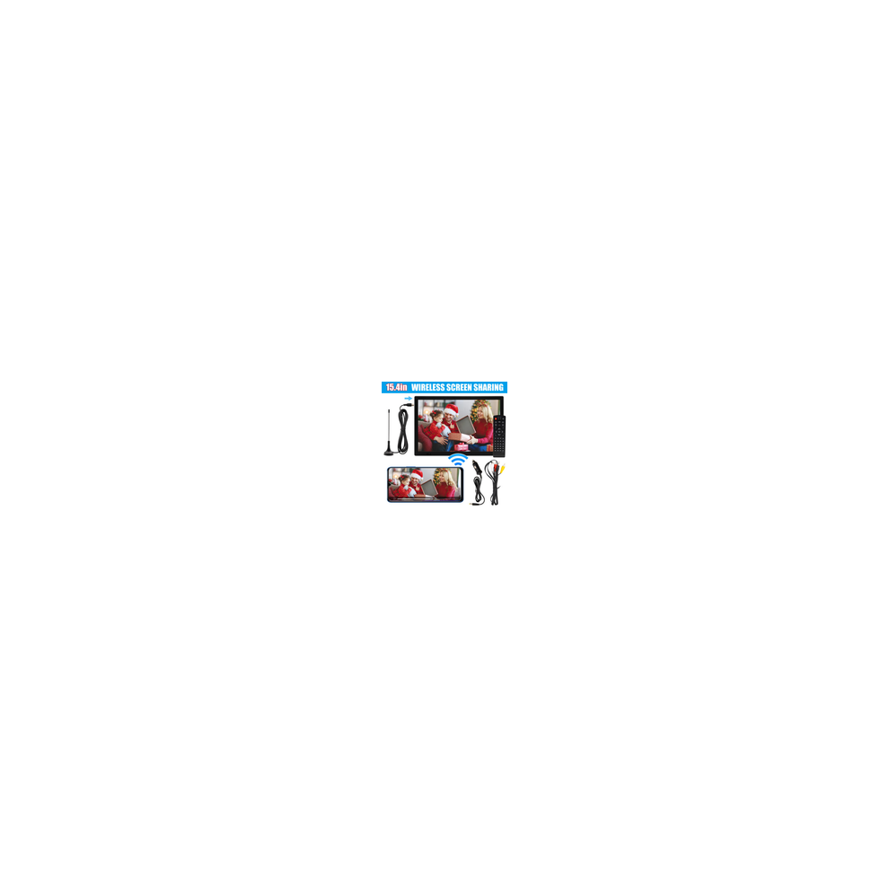 Led 154 12V Tv Portable Caravan Motorhome Boat Truck Travel Freeview Hd 1080P 42659990