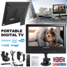 Portable TV Freeview HD Digital Television Player for Motorhome Caravan Boat