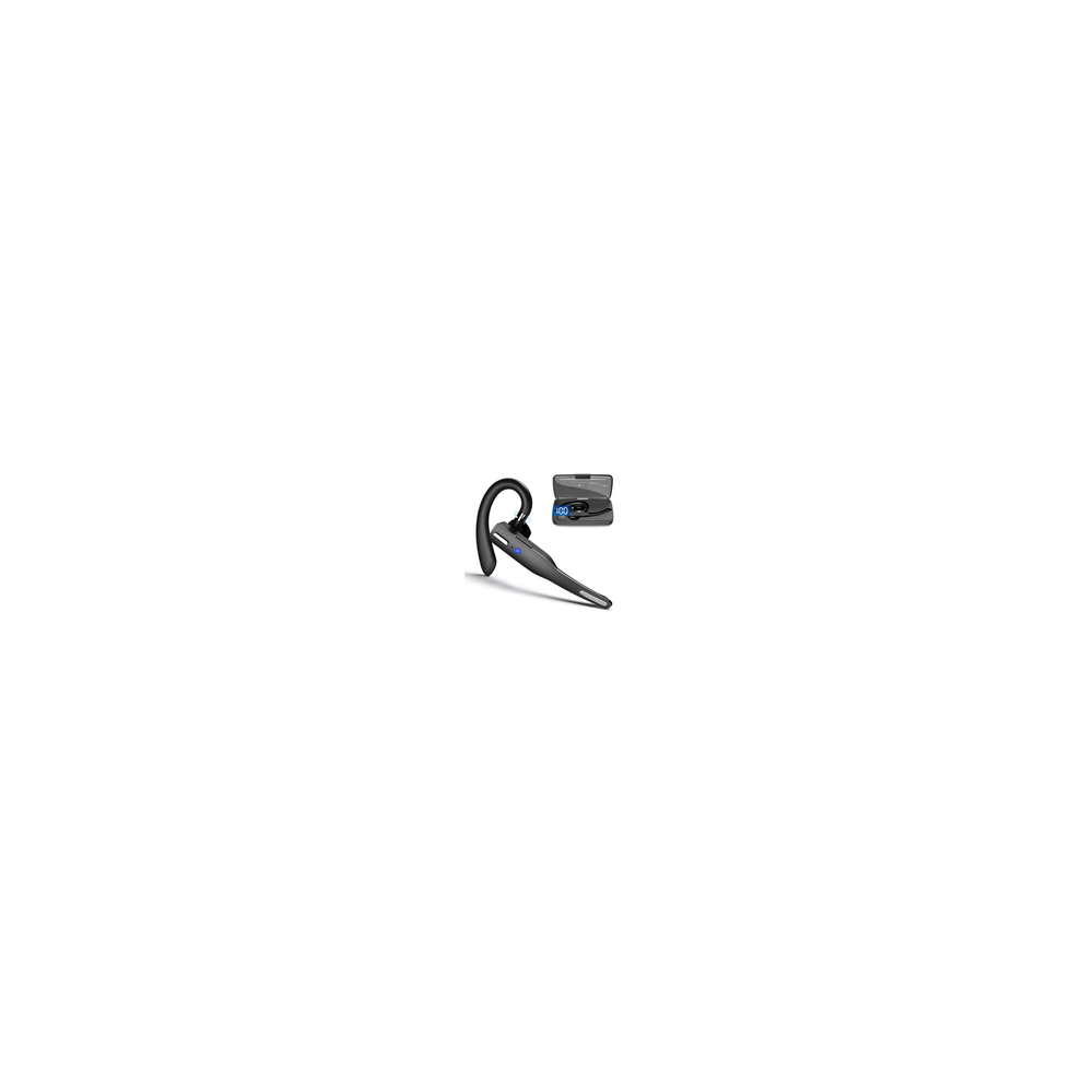 Trucker Wireless Headset Bluetooth 51 Noise Cancelling Earpiece Dual Mic Earbud 12692576