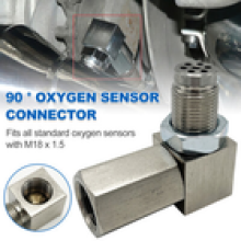 90 Oxygen O2 Sensor Spacer Adapter CEL Eliminator Mini Cat Catalytic Converter