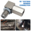 90 Oxygen O2 Sensor Spacer Adapter CEL Eliminator Mini Cat Catalytic Converter 3