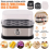 Compact Electric Egg Cooker Boiler Hard Medium Soft Boiled Fits 6 Eggs 3