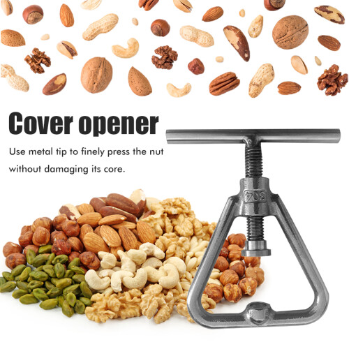 All Nuts Cracker, Stainless Steel Heavy Duty Nut Cracker for Your Cooking and Snacking Needs 2