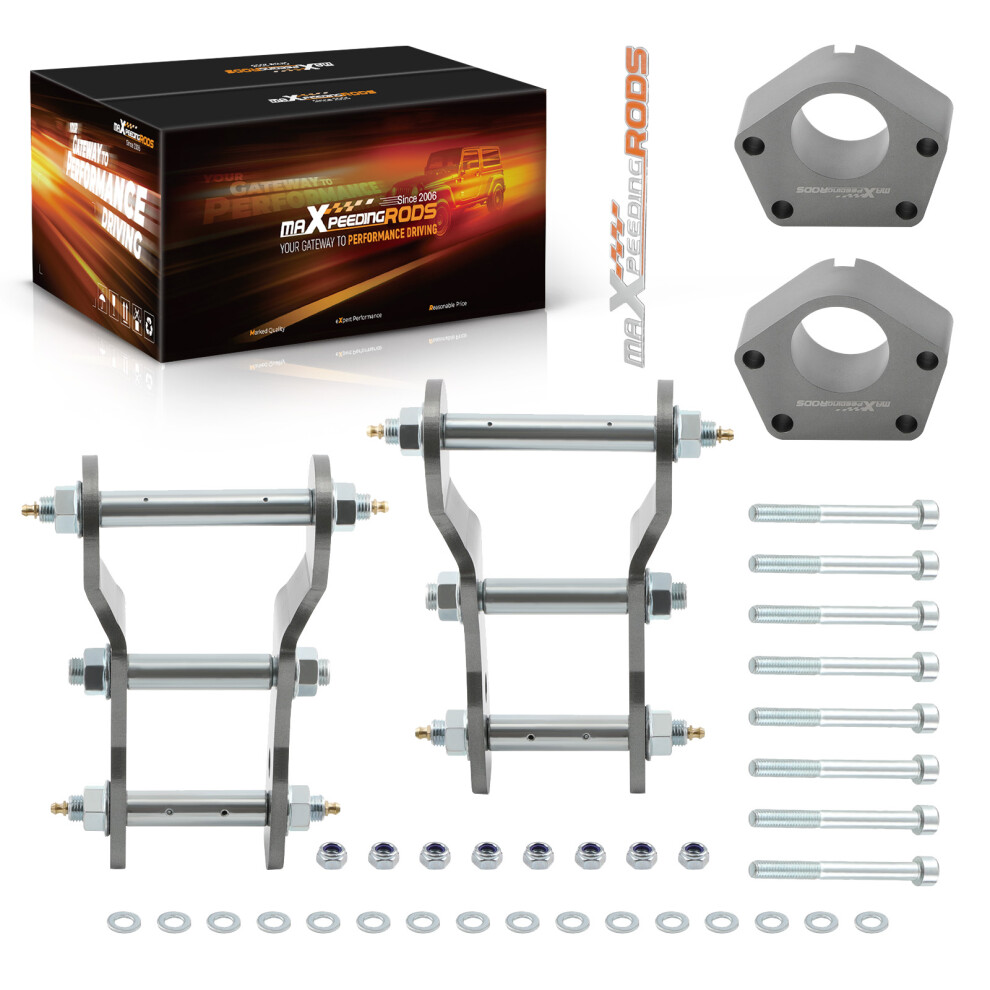 Rear Shackles & Ball Joint Spacer For Toyota Hilux Ln107 Ln166 1989-04 Lift Kit 6971529520369