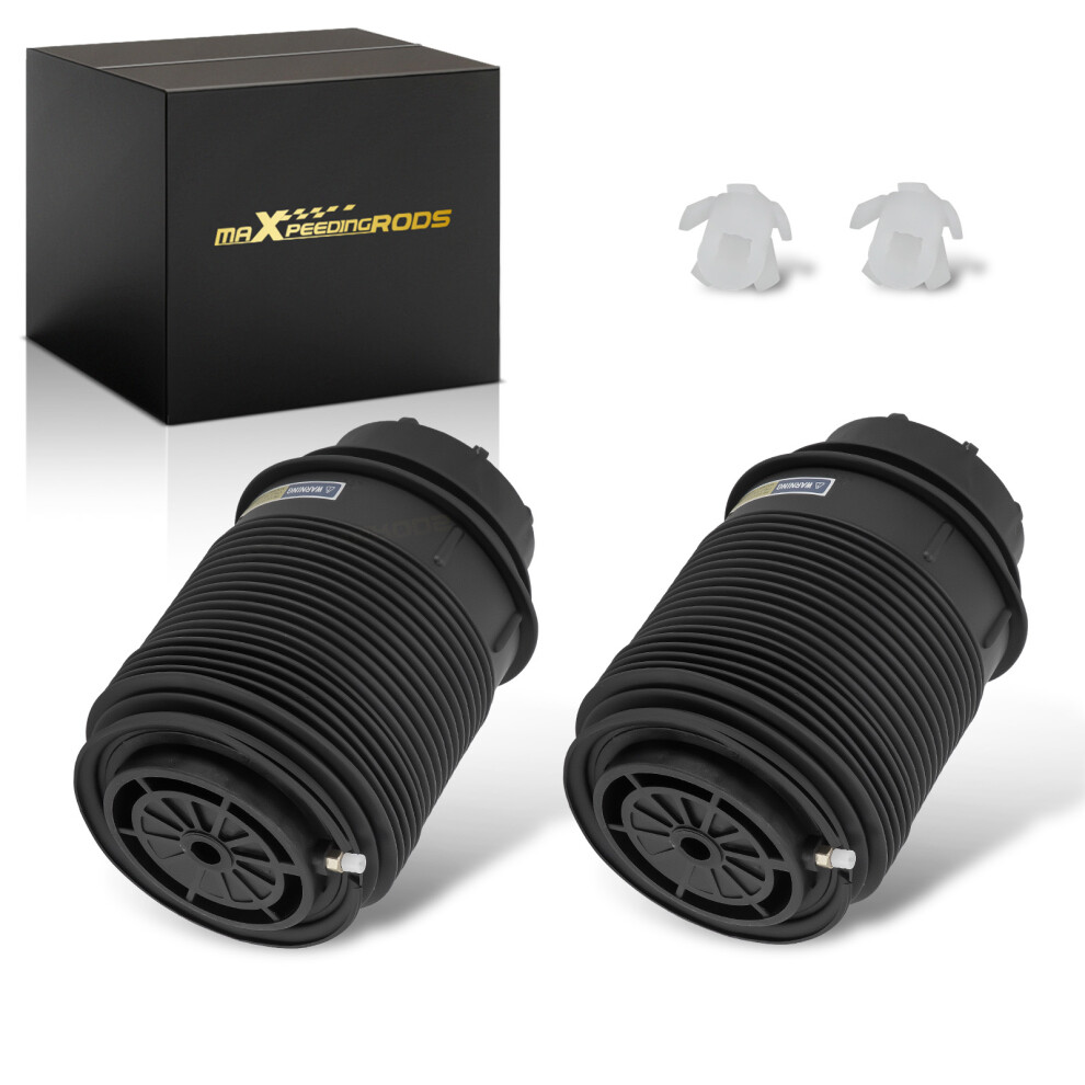 Maxpeedingrods 2Pcs Air Suspension Spring Bag For Mercedes E Class W212 S212 Rear Right & Left