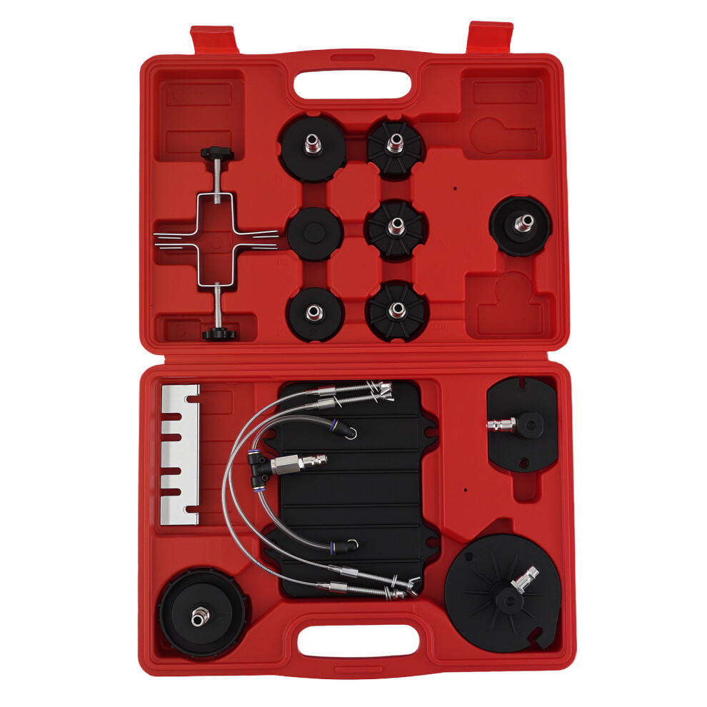 Bfo 13Pcs Adapters E20 Air Pressure Bleeder Tool Kit Garage Brake Bleed 6971362680480