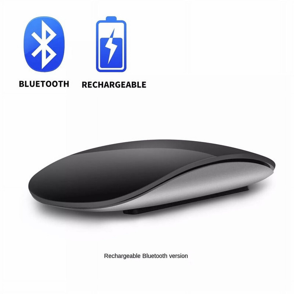 Bluetooth 5.0 Wireless Mouse Silent Multi Arc Touch Mice Ultra-Thin Magic Mouse For Laptop Compatible With Ipad Mac Pc Macbook 9482828489129